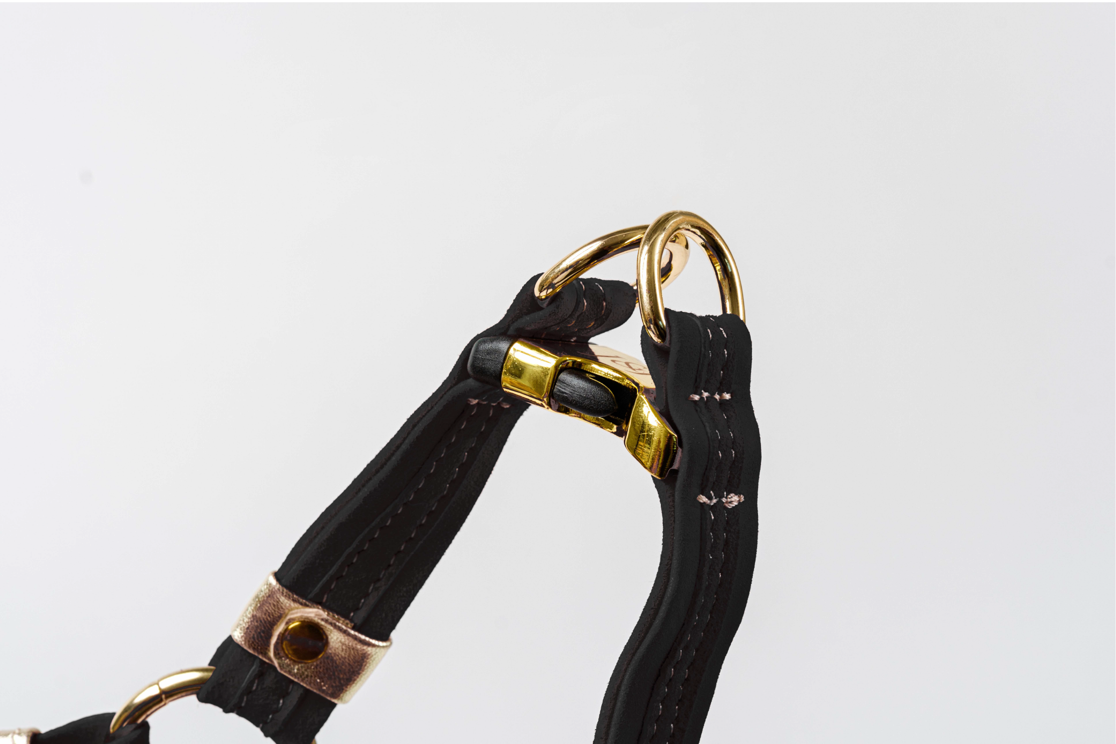 Black Suede Harness