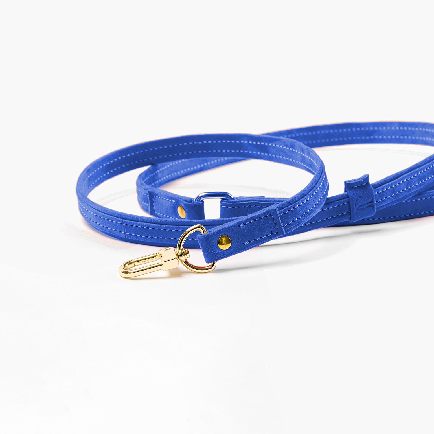 Leash Blue Suede