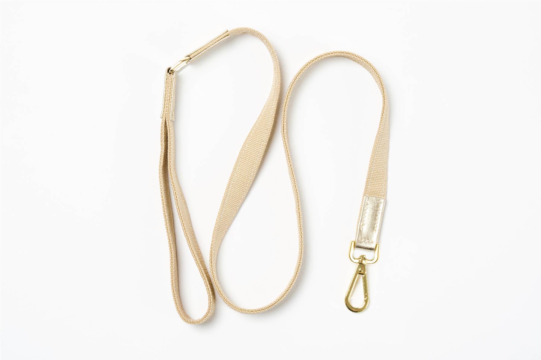 Premium Fabric Gold ITALIAN LEATHER LEASHES For Dog